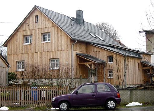 Geier – Holzfassade Steildach